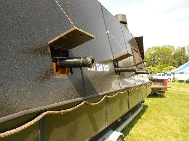 Firepower on the Iron Clad CSS Virginia 